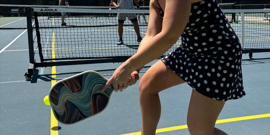 What is a dink in pickleball?