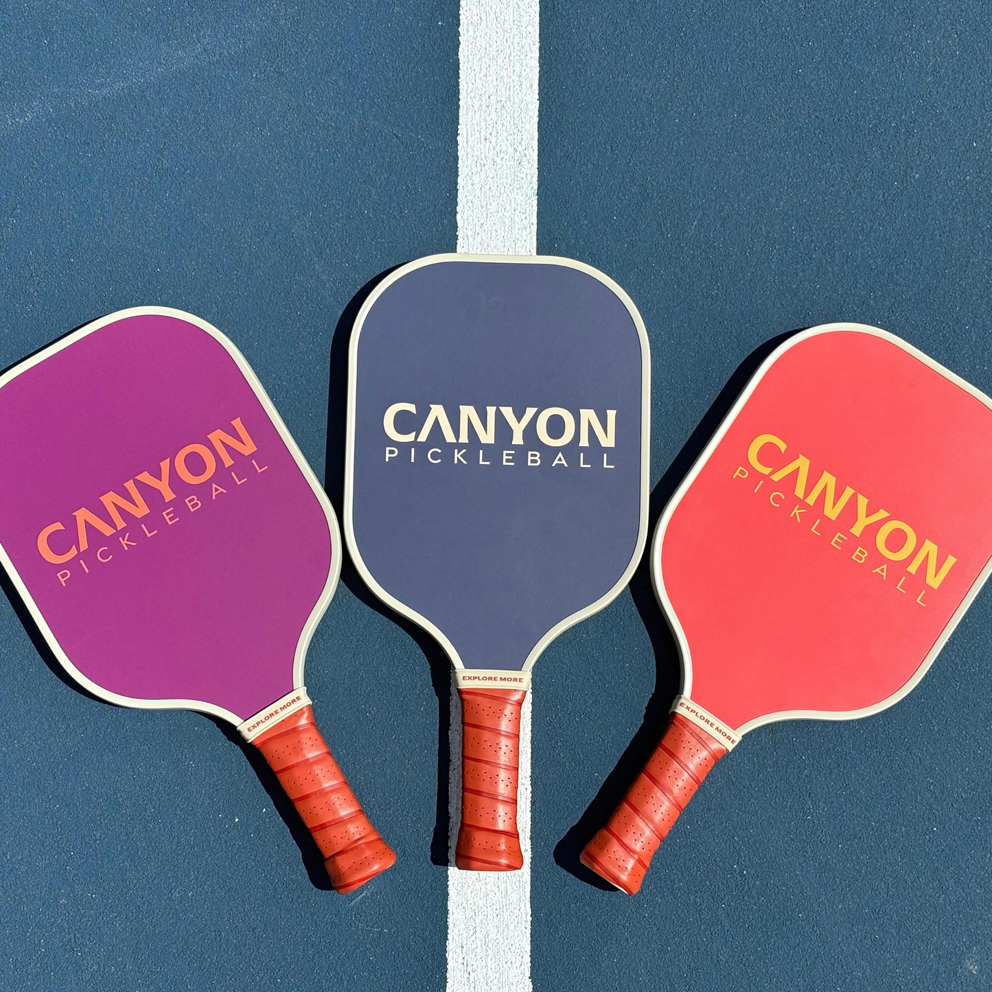 Three Canyon Pickleball Paddles Backside