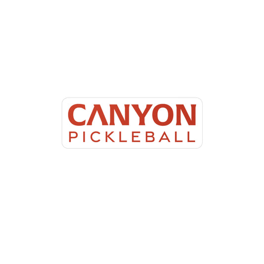 Canyon Pickleball Sticker