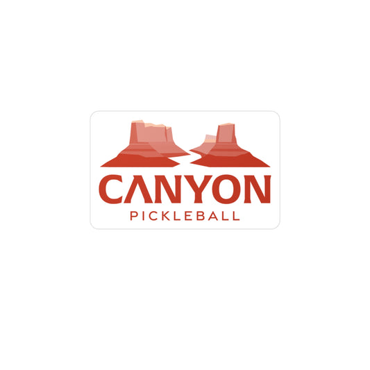 Canyon Pickleball Sticker