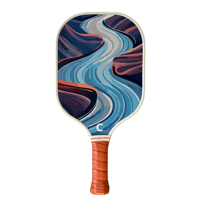 The River's Edge Pickleball Paddle Front